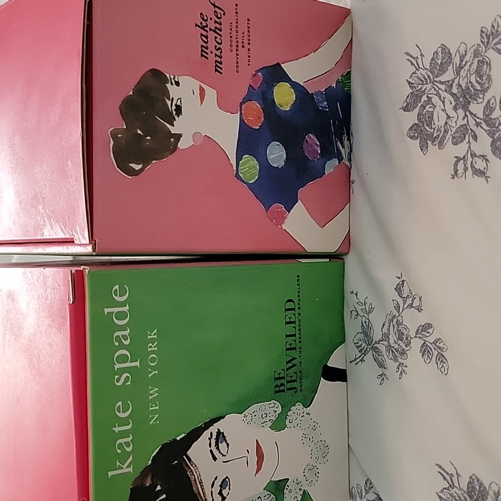 Kate Spade Lenox Collector Artistic Mug Set - Pink & Green